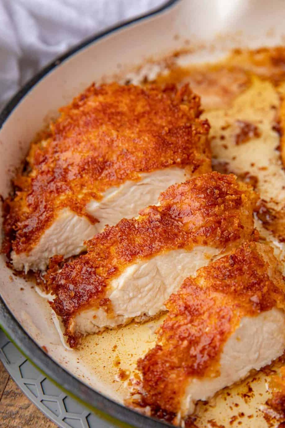 Parmesan Crusted Chicken - Healthy Recipes